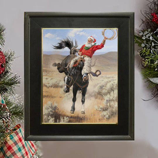 CD1010 Wild Ride Canvas Giclee Small  - Framed 11"X 14" (Copy)