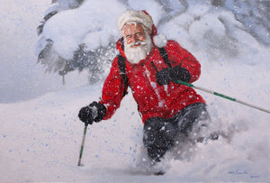 CC1046 Dashing Through The Snow- Unframed Paper Giclee 20" X 30"