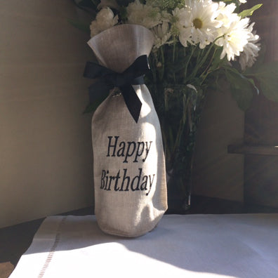 E1048 Happy Birthday Wine Bag